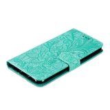 Peňaženkové puzdro Lace Flower na Xiaomi Mi A3 - Zelená