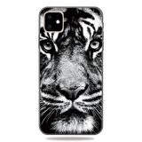 Gumený kryt na iPhone 11 Pro Max - White tiger