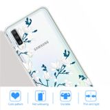 Gumený kryt 3D Pattern Printing na Samsung Galaxy A70-Magnolia