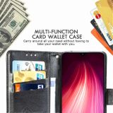 Peňaženkové kožené puzdro Butterfly Love na Xiaomi Redmi Note 8 - čierne