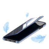 Knižkové puzdro Electroplating Mirror na iPhone 11 Pro Max - Gold
