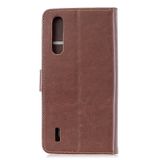 Peňaženkové kožené puzdro na Xiaomi Mi 9 Lite - Hnedý