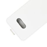 Peňaženkové kožené puzdro na LG G8X – Biela