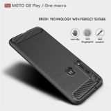 Gumený kryt na Motorola Moto G8 Play - Červená