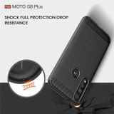 Gumený kryt na Motorola Moto G8 Plus - Čierna