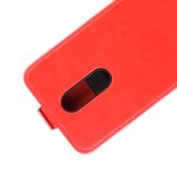 Peňaženkové kožené puzdro na Xiaomi Redmi 8 - Červená