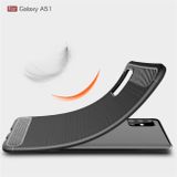 Gumený kryt na Samsung Galaxy A51 - Červený