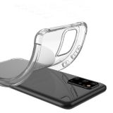 Gumený kryt na Huawei P40 Pro - Four-Corner Anti-Drop Ultra-Thin -transparent