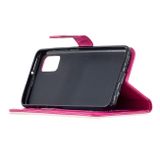 Peňaženkové kožené puzdro na Samsung Galaxy A41-Ružový