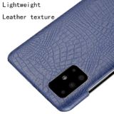 Kožený kryt CROCODILE na Samsung Galaxy A71 5G - Modrá