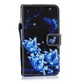 Peňaženkové kožené puzdro Blue Butterfly na Xiaomi Redmi 7