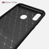 Gumený kryt Brushed na Huawei P Smart (2019) / Honor 10 Lite- sivá
