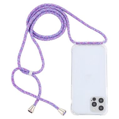 Akrylový kryt 2v1 na iPhone 14 Pro - Purple Rainbow