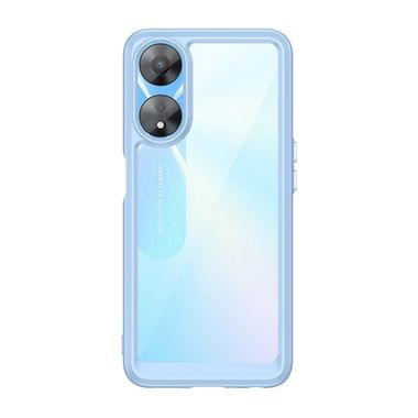 Akrylový kryt Colorful na Oppo A58 5G - Modrá