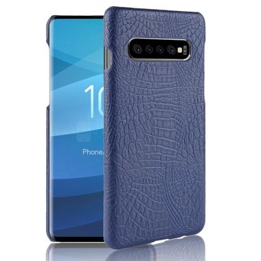 Crocodile kryt na Samsung Galaxy S10+ / modrá