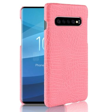 Crocodile kryt na Samsung Galaxy S10+ / ružová