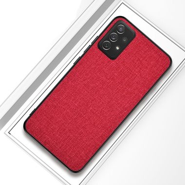 Denim kryt na Samsung Galaxy A13 - Červená