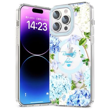 Gumený 3D kryt na iPhone 15 Pro - Small Floral