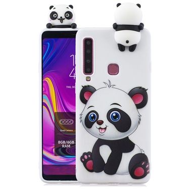 Gumený 3D kryt na Samsung Galaxy A9 (2018) - Panda
