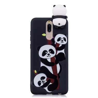 Gumený 3D kryt na Xiaomi Redmi 8 - Three Pandas