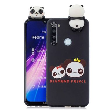 Gumený 3D kryt na Xiaomi Redmi Note 8T - Two Pandas