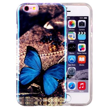Gumený kryt Blue Butterfly na iPhone 6