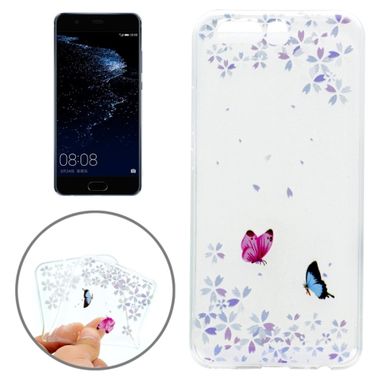 Gumený kryt Butterflies na Huawei P10