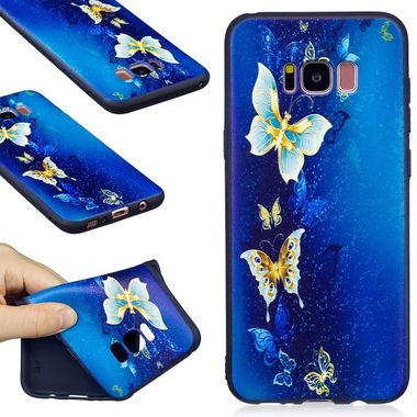 Gumený kryt Butterfly na Samsung Galaxy S8+