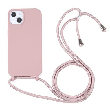 Gumený kryt CANDY COLORS na iPhone 14 Plus – Ružovozlatá