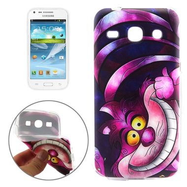 Gumený kryt Cheshire Cat na Samsung Galaxy Core Plus
