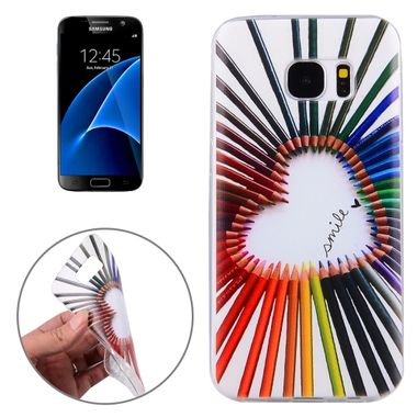Gumený kryt Color Pencil na Samsung Galaxy S7