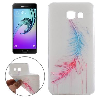 Gumený kryt Colorful Feather na Samsung Galaxy A3 (2016)