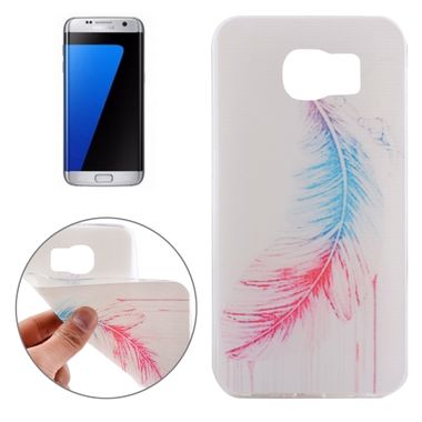 Gumený kryt Colorful Feather na Samsung Galaxy S7 Edge