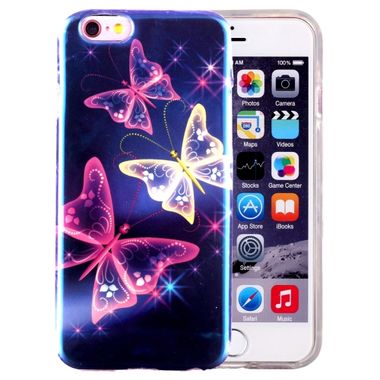 Gumený kryt Crystal Butterfly na iPhone 6
