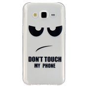 Gumený kryt Dont touch my phone na Samsung Galaxy J5
