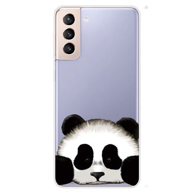 Gumený kryt DRAWING na Samsung Galaxy S22 5G - Panda
