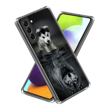 Gumený kryt DRAWING na Samsung Galaxy S23 5G - Malý pes