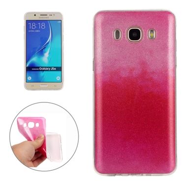 Gumený kryt Fades Glitter Dark Pink na Samsung Galaxy J5(2016)