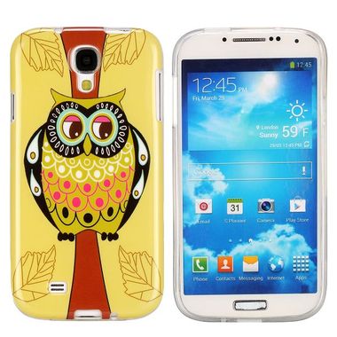Gumený kryt Fashionable Owl na Samsung Galaxy S4