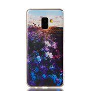 Gumený kryt Flower Sea na Samsung Galaxy A7 (2018)