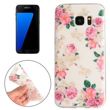 Gumený kryt Flowers na Samsung Galaxy S7 Edge