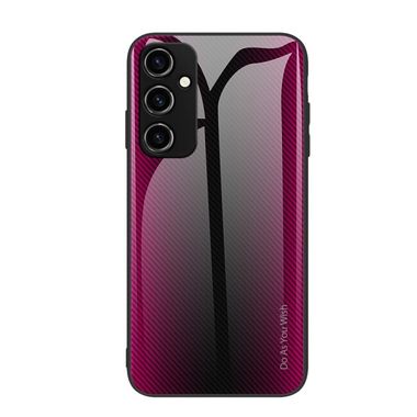 Gumený kryt GRADIENT na Samsung Galaxy A14 4G/5G - Ružovočervená