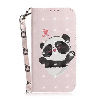 Peňaženkové puzdro Heart Panda Pattern na Samsung Galaxy A70