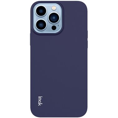 Gumený kryt IMAK na iPhone 13 Pro Max - Modrá