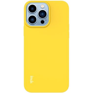 Gumený kryt IMAK na iPhone 13 Pro - Žltá