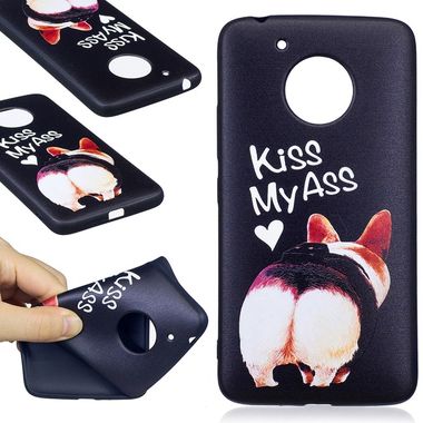 Gumený kryt Kiss My Ass na Lenovo Moto G5