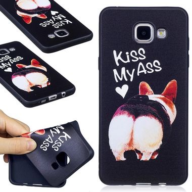 Gumený kryt Kiss My Ass na Samsung Galaxy A3(2016)