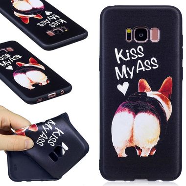Gumený kryt Kiss My Ass na Samsung Galaxy S8+