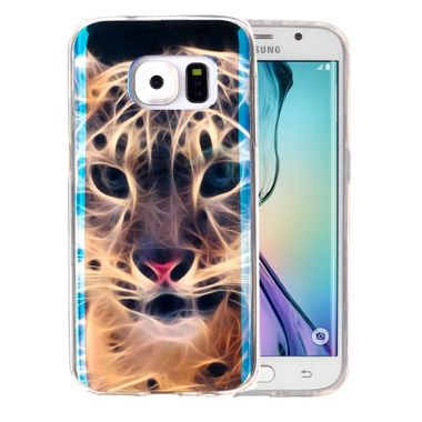 Gumený kryt Leopard na Samsung Galaxy S6 edge