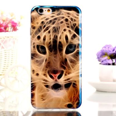Gumený kryt Little Leopard na iPhone 6 Plus